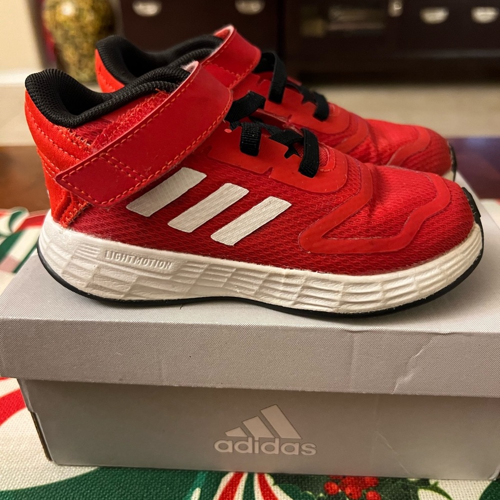 Adidas Duramo 10 El I Red Sneakers